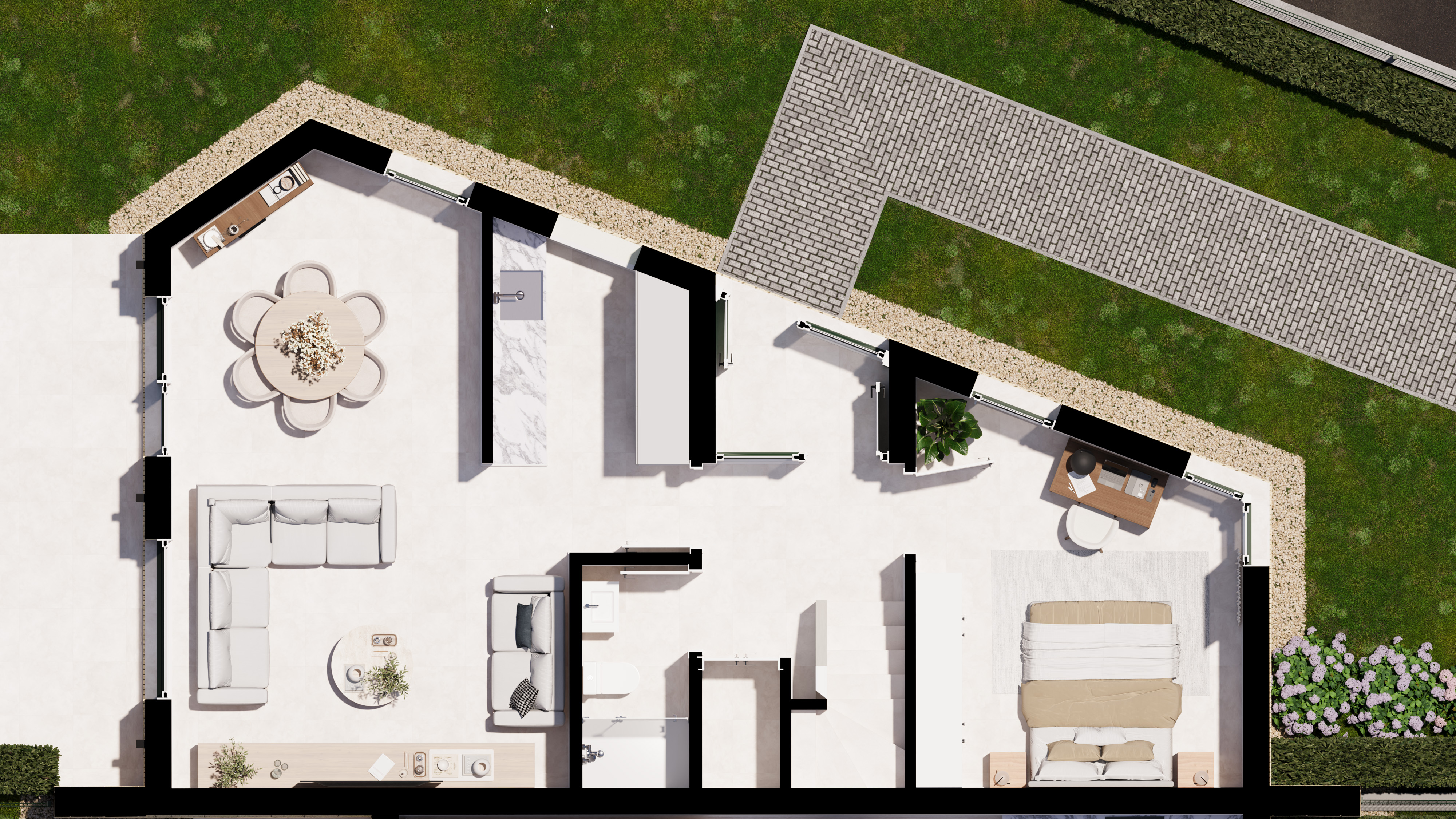 Modelo Chalet 06 — planta baja